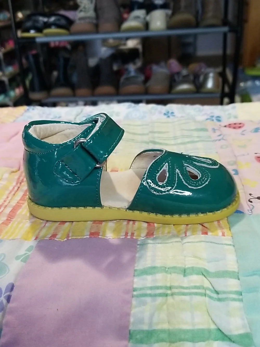 Livie & Luca shiny teal